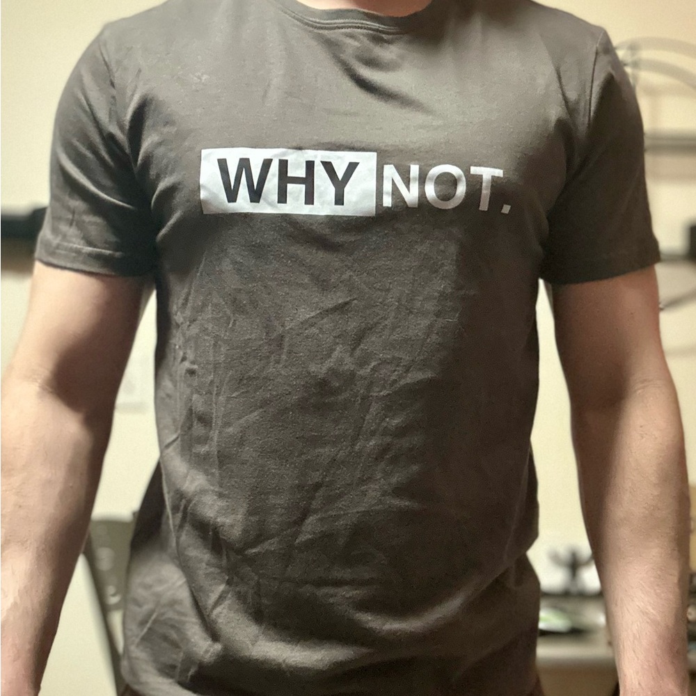 Men's Grey Graphic T-Shirt
